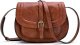 Crossbody Bags for Women,Small Saddle Purse and Boho Cross Body Handbags,Vegan Leather